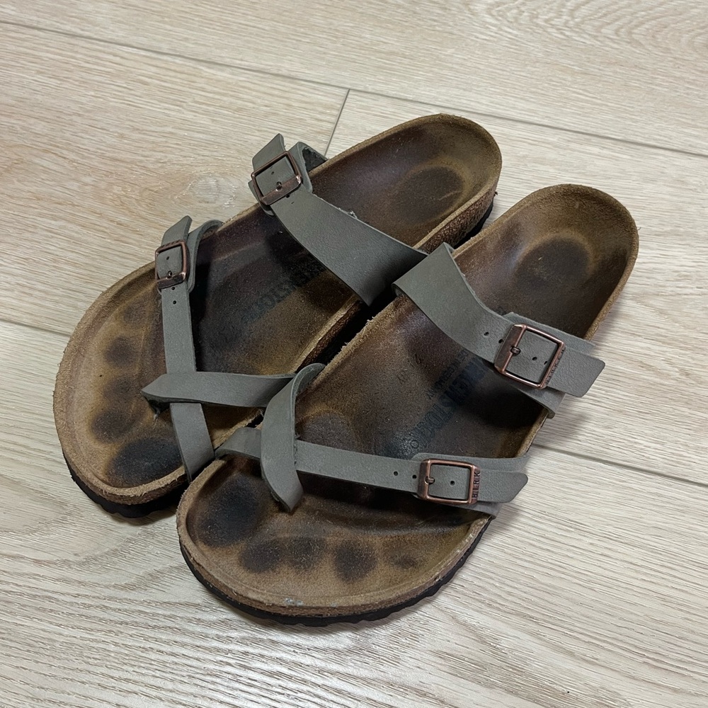 Birkenstock Mayari Sandals - Stone